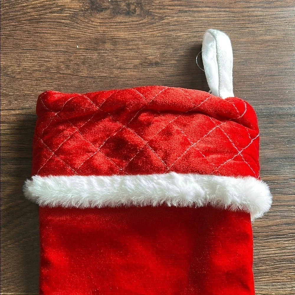 Target Red Quilted Christmas Stocking | Christmas Stocking | Holiday